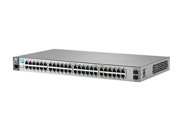 Aruba 2530-48G-2SFP+ - switch - 48 ports - managed - desktop, rack-mountable, wall-mountable