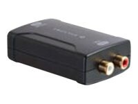 C2G Toslink to RCA Analog Audio Converter (DAC) - analog to digital audio converter