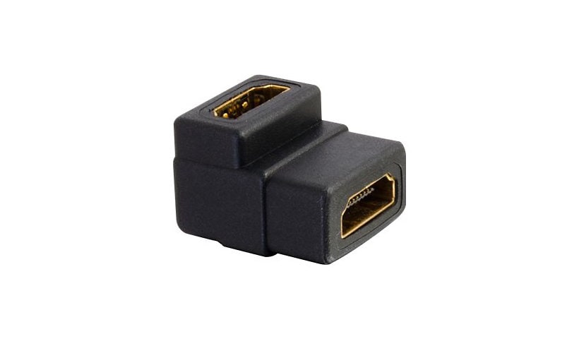 C2G Right Angle HDMI Adapter - HDMI Coupler - Female to Female - HDMI coupl