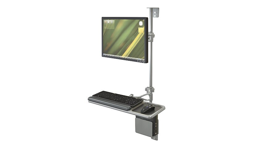 MooreCo Economy Workstation - bracket - for LCD display / keyboard / mouse