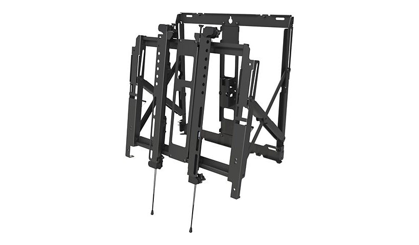 Peerless-AV SmartMount Full Service Video Wall Mount with Quick Release DS-VW755S mounting kit - for video wall - black