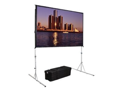 Da-Lite Fast-Fold Deluxe Projection Screen System - Portable Folding Frame Projection Screen - 163in Screen