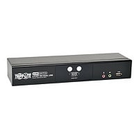 Tripp Lite KVM Switch 2-Port DVI Dual-Link / USB w/ Audio & 2x 6ft Cables