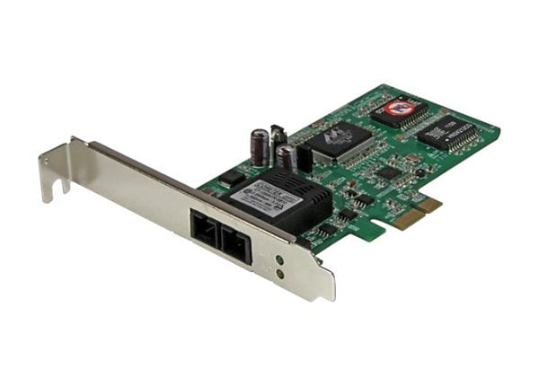 StarTech.com PCI Express Gigabit Ethernet Multimode SC Fiber Network Card -