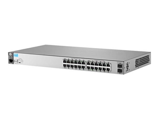 Aruba 2530-24G-2SFP+ - switch - 24 ports - managed - desktop, rack-mountable, wall-mountable
