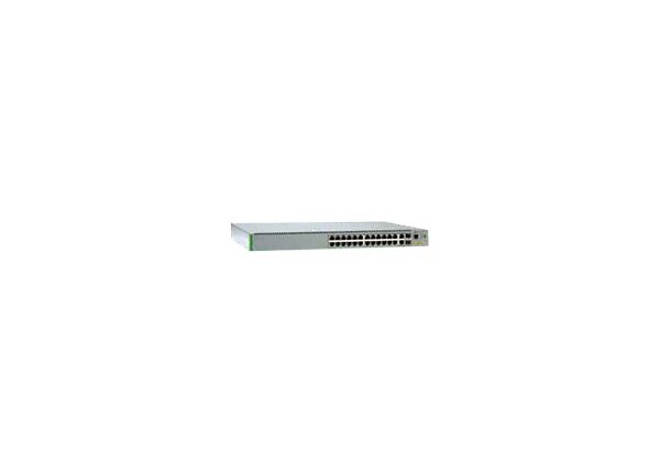 Allied Telesis AT FS970M/24PS - switch - 24 ports - managed - rack-mountable