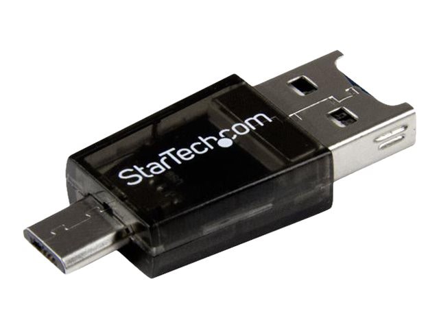 StarTech.com Micro SD to Micro USB / USB OTG Adapter Card Reader - Android