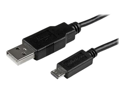 StarTech.com Mobile Charge Sync USB to Slim Micro USB Cable for Smartphones