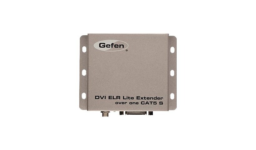 Gefen DVI ELR-Lite Extender over one CAT5, Sender and Receiver Units - vide
