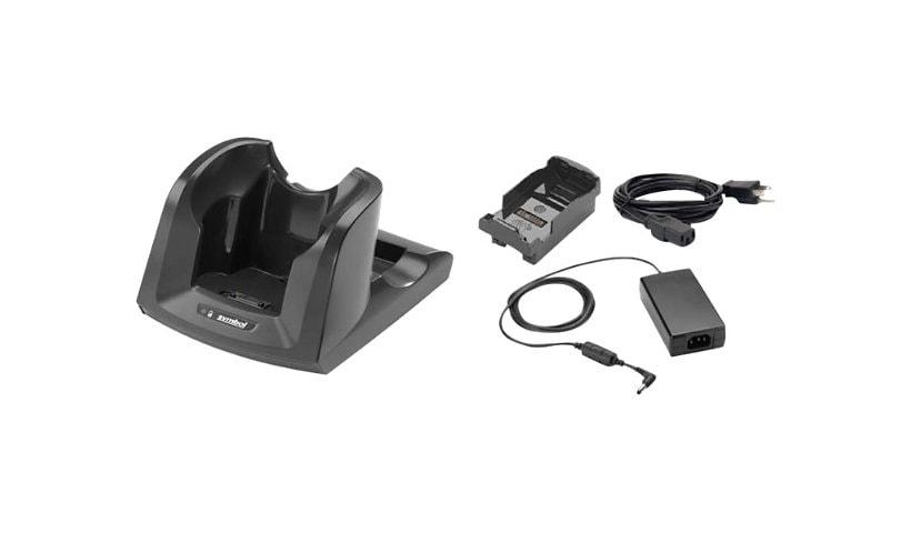 Zebra 1 Slot charging cradle kit - handheld charging stand + power adapter