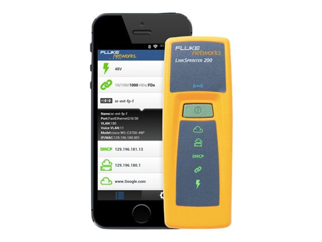 Fluke Networks LinkSprinter 200 Network Tester