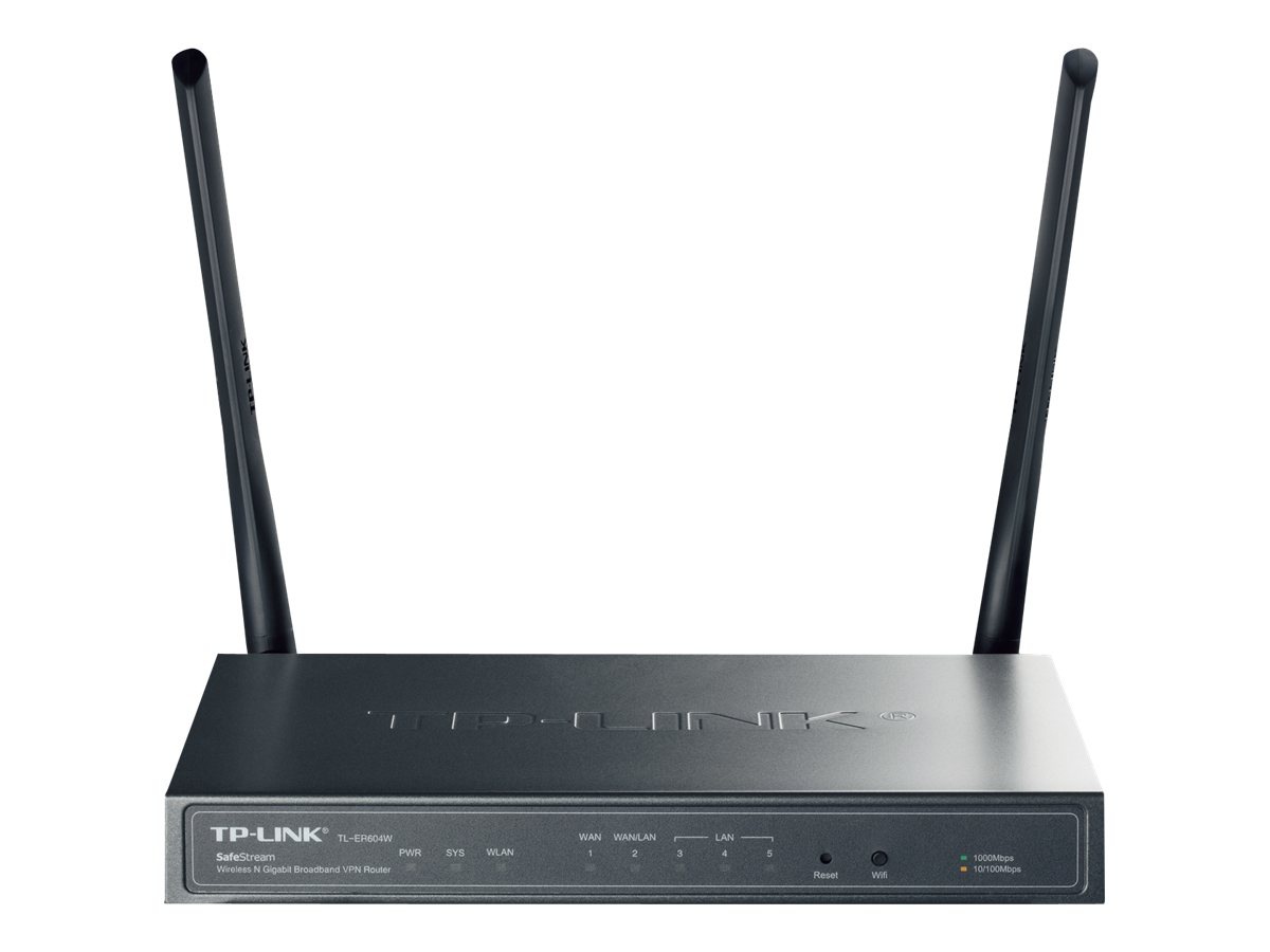 TP-Link SafeStream TL-ER604W - wireless router - 802.11b/g/n - desktop