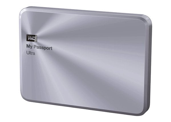 WD My Passport Ultra Metal Edition WDBTYH0010BSL - hard drive - 1 TB - USB 3.0