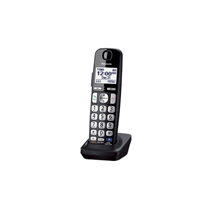 Panasonic Kx Tgea20 Cordless Extension Handset With Caller Id Call Waitin Kx Tgea20b Phones Cdw Com
