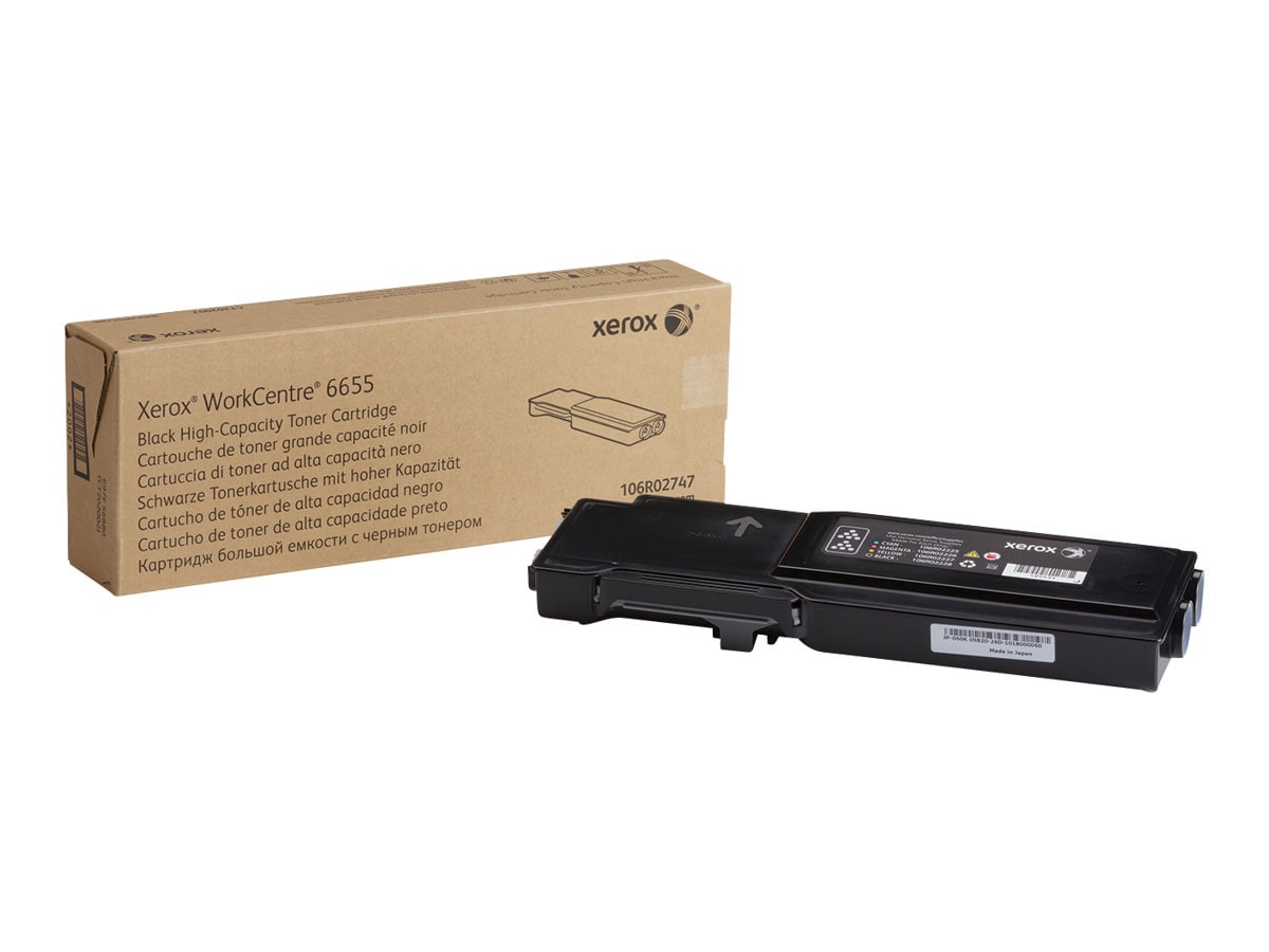 Xerox WorkCentre 6655 - High Capacity - black - original - toner cartridge
