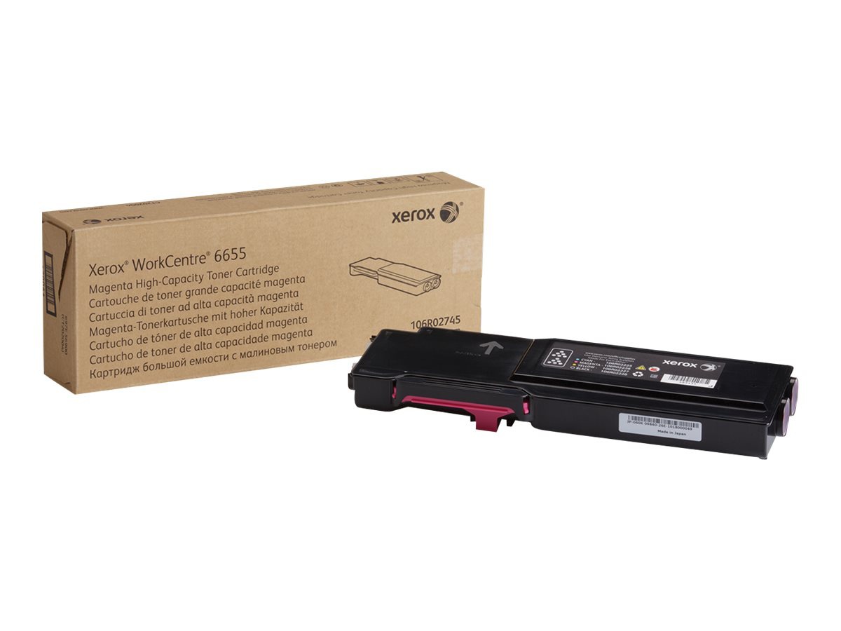 Xerox WorkCentre 6655 - High Capacity - magenta - original - toner cartridg