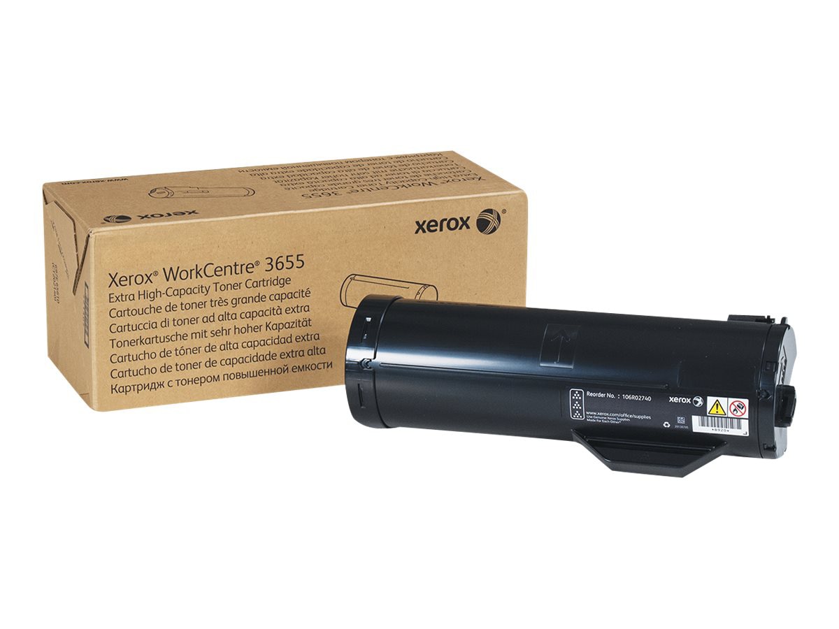 Xerox WorkCentre 3655 - Extra High Capacity - black - original - toner cartridge