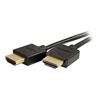 C2G Plus Series 6ft High Speed HDMI Cable with Low Profile Connectors - 4K
