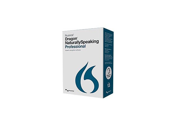 Dragon NaturallySpeaking Professional ( v. 13 ) - box pack - Retail