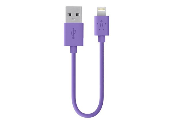 Belkin MIXIT Lightning to USB ChargeSync - iPad / iPhone / iPod charging / data cable - Lightning / USB 2.0 - 6 in