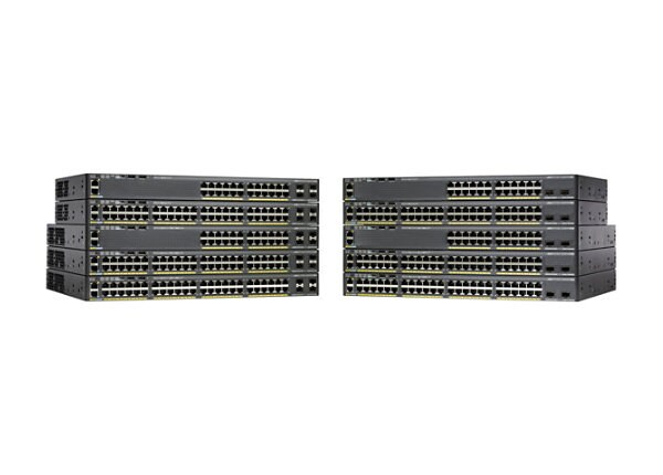 Cisco Catalyst 2960X-48FPD-L - switch - 48 ports - managed - rack-mountable - with 50 x Cisco Aironet 2702