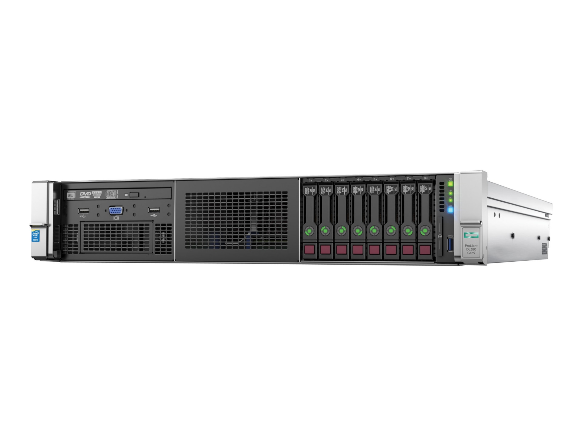 Main image 1 for HPE ProLiant DL380 Gen9 Base - rack-mountable - Xeon E5-2620V3 2.4 GHz - 16 GB