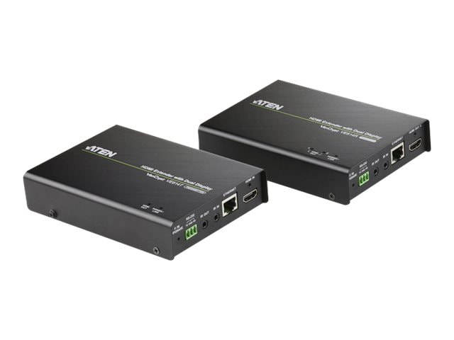 ATEN VE814 HDMI Extender over single Cat 5 with Dual Display - video/audio/infrared/serial extender