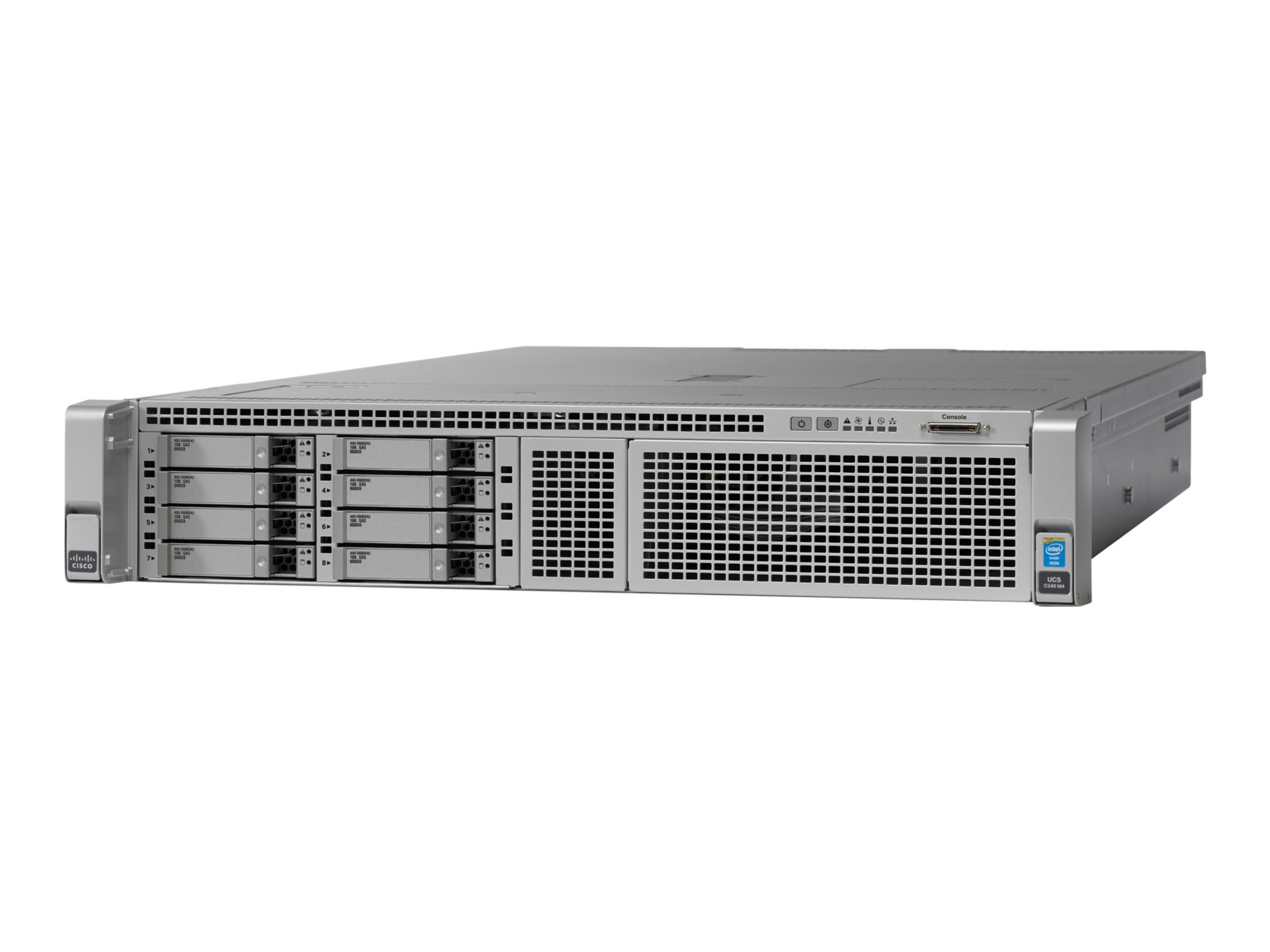 Cisco UCS C240 M4 High-Density Rack Server (Small Form Factor Hard Disk Drive Model) - rack-mountable - no CPU - 0 GB -