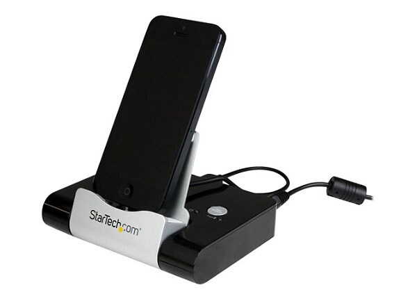 StarTech.com 3 Port USB 3.0 Hub plus Combo Fast Charge Port (2.1A) with Smartphone / Tablet Stand - hub - 3 ports