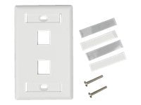 Belden KeyConnect Workstation Outlet System - faceplate