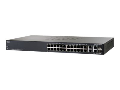 Cisco Small Business SF300-24PP - switch - 24 ports - managed - rack-mounta