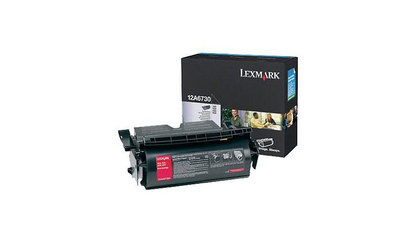 Lexmark 12A6730 Black Print Cartridge