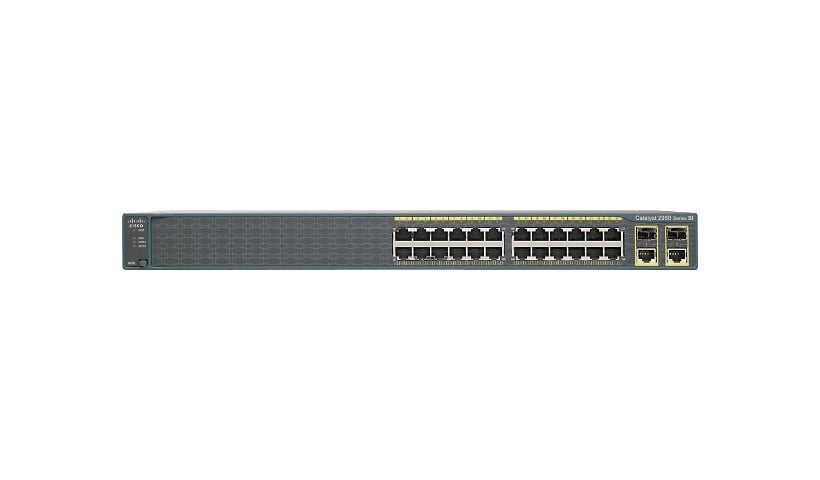 Cisco Catalyst 2960-Plus 24TC-S - switch - 24 ports - managed - rack-mounta