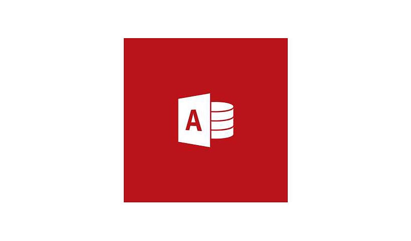 Microsoft Access - license & software assurance - 1 device