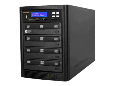 Aleratec DVD/CD Flash Copy Tower DVD duplicator - external