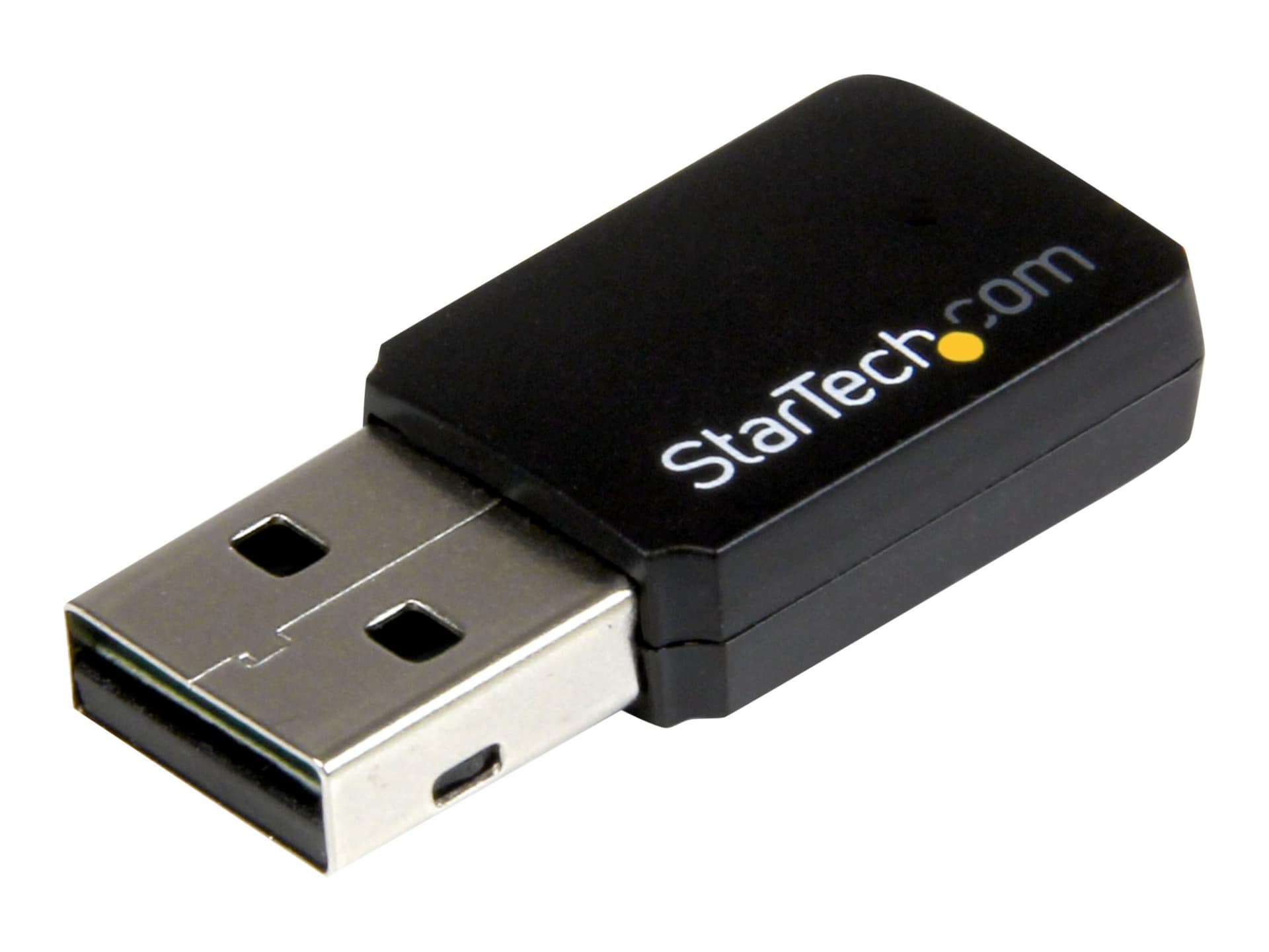 StarTech.com USB Wifi Adapter, AC600 Dual Band USB 2.0 Wireless-AC Network