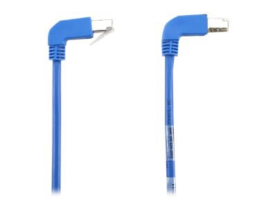 Black Box SpaceGAIN Down to Up - patch cable - 10 ft - blue