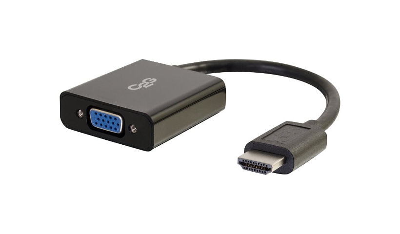 C2G HDMI to VGA Adapter - HDMI to VGA Converter - M/F - convertisseur vidéo - noir