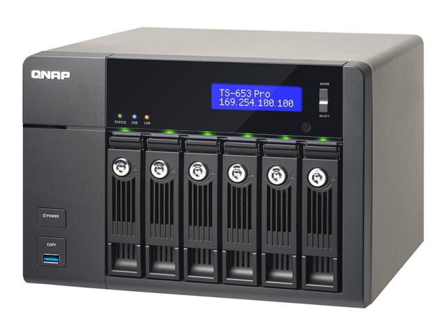 QNAP TS-653 Pro - NAS server - 0 GB