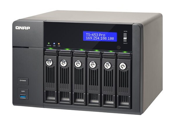QNAP TS-653 Pro - NAS server - 0 GB