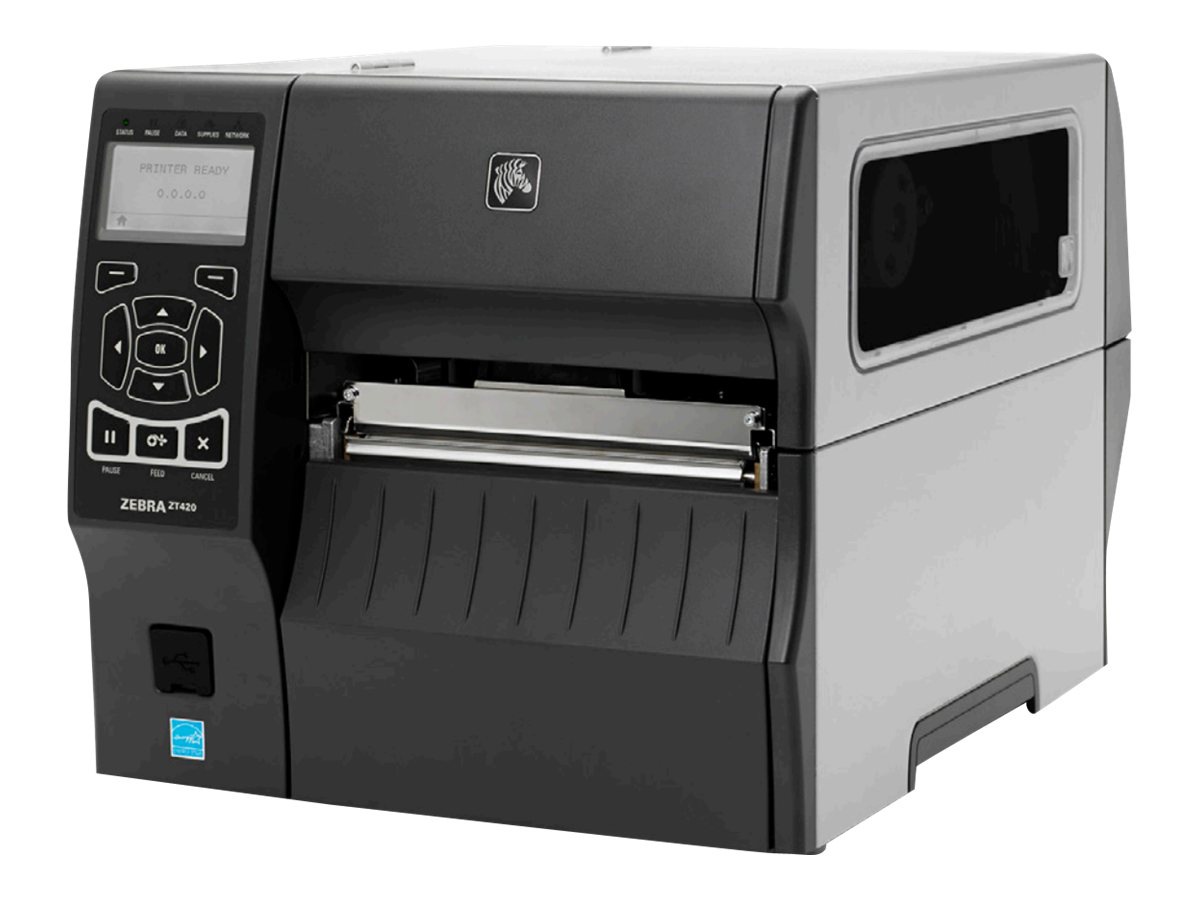 Zebra ZT420 - label printer - B/W - direct thermal / thermal transfer