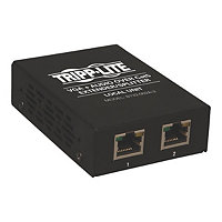 Tripp Lite 2-Port VGA with Audio over Cat5 / Cat6 Extender Splitter Transmitter - video/audio extender