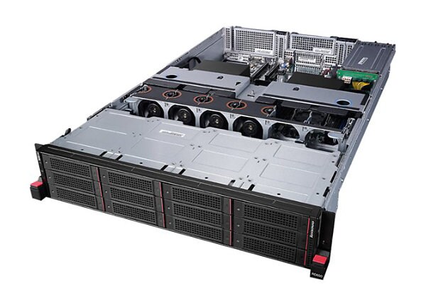Lenovo ThinkServer RD650 - rack-mountable - Xeon E5-2640V3 2.6 GHz - 8 GB - 0 GB