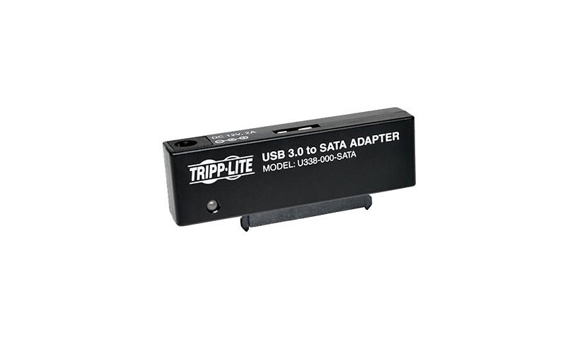 Tripp Lite USB 3.0 SuperSpeed to SATA III Adapter 2.5in / 3.5in Hard Drives - contrôleur de stockage - SATA 6Gb/s - USB 3.0