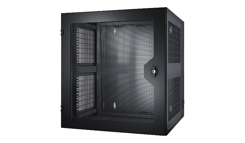 APC NetShelter 13U Wallmount Rack Enclosure Cabinet Server Depth