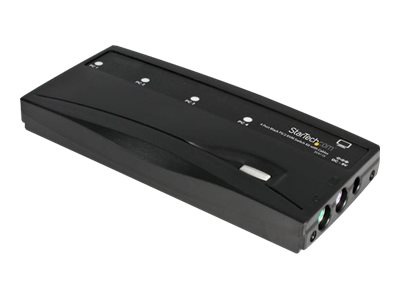 StarTech.com 4 Port PS/2 KVM Switch Kit /w Cables StarView
