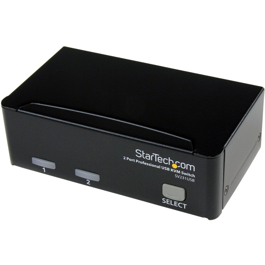 Thumbnail 4 of 4 for StarTech.com 2 Port VGA USB KVM Switch - VGA KVM Switch - 1920x1440 - USB 2.0 - KVM Video Switch , TAA