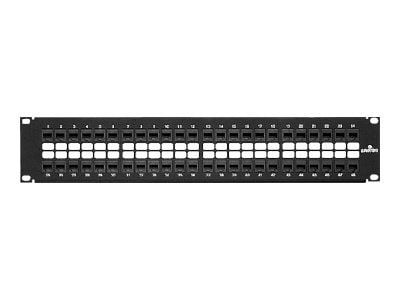 Leviton eXtreme 6+ QuickPort Patch Panel - patch panel - 19"
