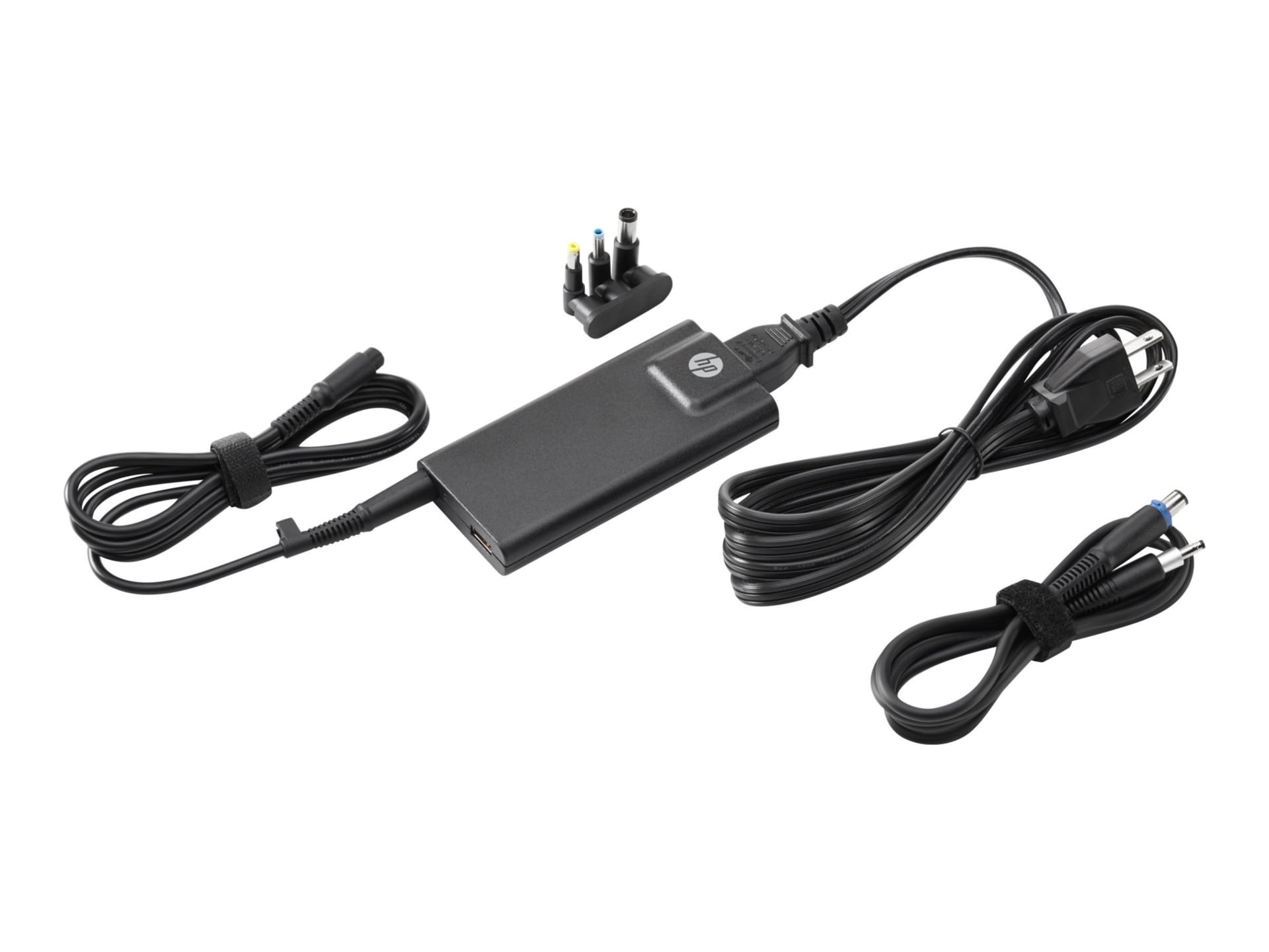 HP Slim with USB Adapter - power adapter - 65 Watt - G6H47AA#ABA - Laptop & Adapters - CDW.com