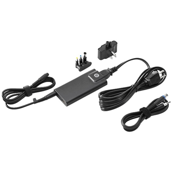 Thumbnail 2 of 2 for HP 65W Slim with USB AC Adapter